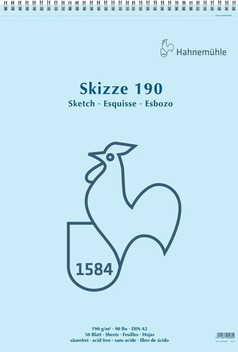 Hahnemühle Sketch Paper - Sketch Pad (Skizze) - 190 gsm