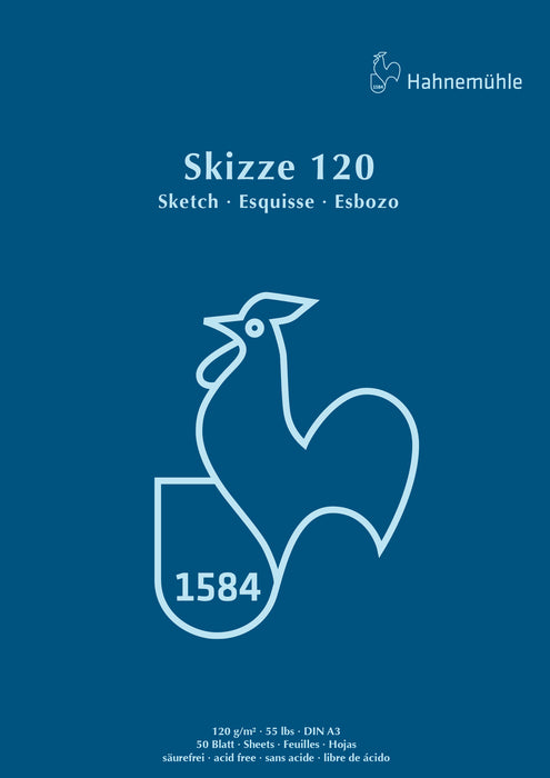 Hahnemühle Sketch Paper - Sketch Pad (Skizze) - 120 gsm