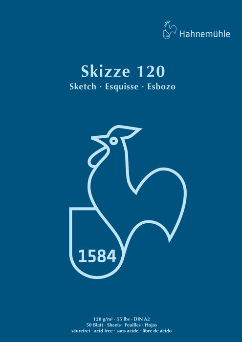 Hahnemühle Sketch Paper - Sketch Pad (Skizze) - 120 gsm