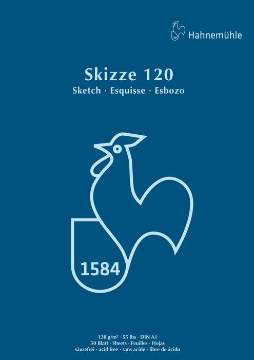 Hahnemühle Sketch Paper - Sketch Pad (Skizze) - 120 gsm