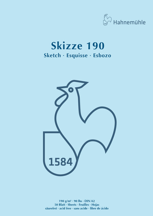 Hahnemühle Sketch Paper - Sketch Pad (Skizze) - 190 gsm