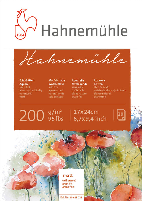 Hahnemühle Watercolour - Hahnemühle 200 gsm