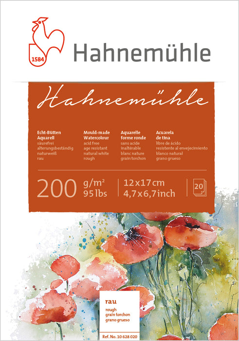 Hahnemühle Watercolour - Hahnemühle 200 gsm