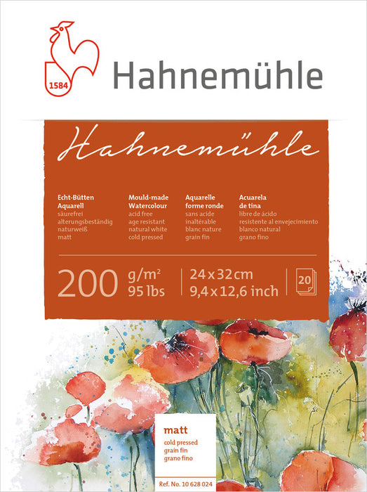 Hahnemühle Watercolour - Hahnemühle 200 gsm