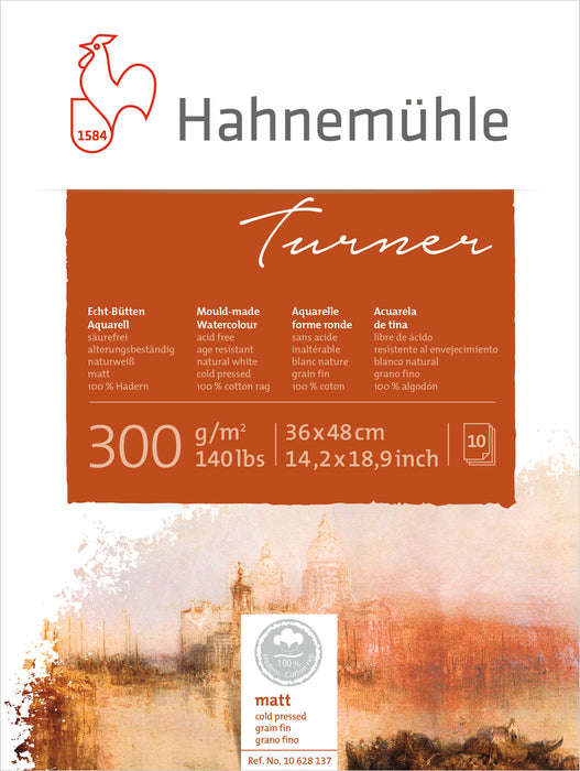 Hahnemühle Watercolour - Turner - 300 gsm