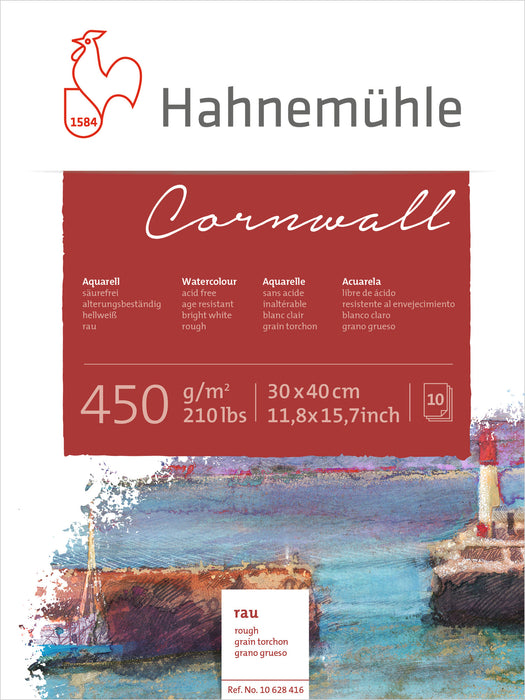 Hahnemühle Watercolour Paper - Cornwall- 450 gsm - Rough