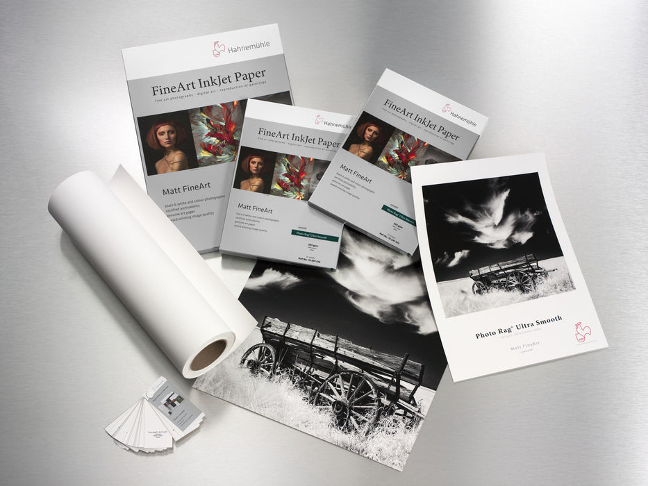 Hahnemühle Photo Rag® Ultra Smooth - 305 gsm (Roll / Cut-Sheet Pack)