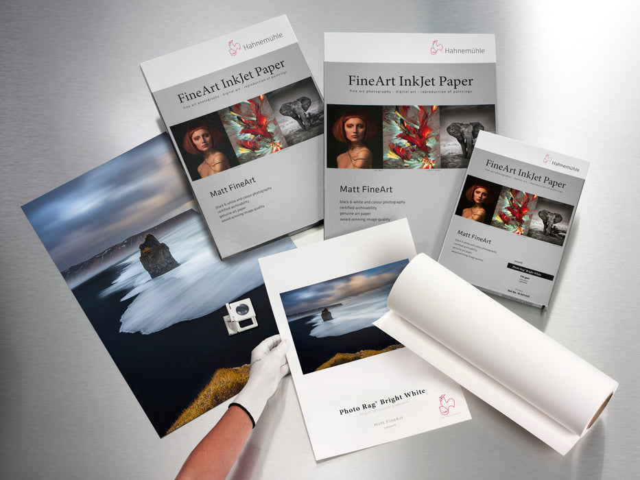 Hahnemühle Photo Rag®  - Bright White 310 gsm (Roll / Cut-Sheet Pack)