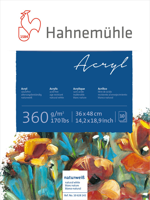 Hahnemühle Oil & Acrylic Paint Board - Acrylic Paint Board - 360 gsm