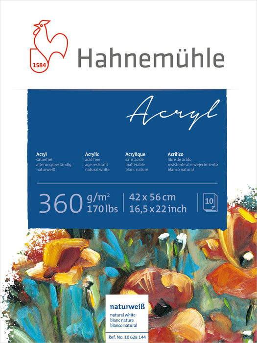 Hahnemühle Oil & Acrylic Paint Board - Acrylic Paint Board - 360 gsm