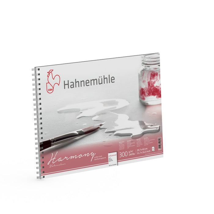 Hahnemühle Harmony Watercolour - 300 gsm Cold-Pressed & Hot-Pressed - Surface Sized