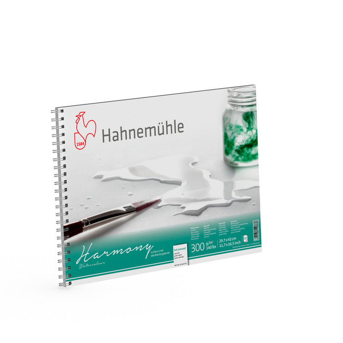 Hahnemühle Harmony Watercolour - 300 gsm Cold-Pressed & Hot-Pressed - Surface Sized