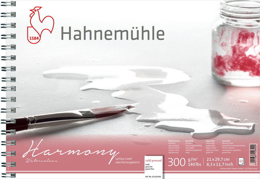 Hahnemühle Harmony Watercolour - 300 gsm - Cold-Pressed