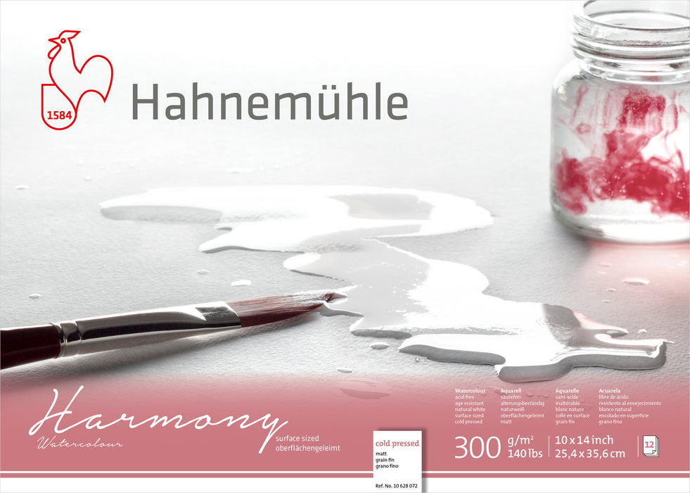 Hahnemühle Harmony Watercolour - 300 gsm - Cold-Pressed