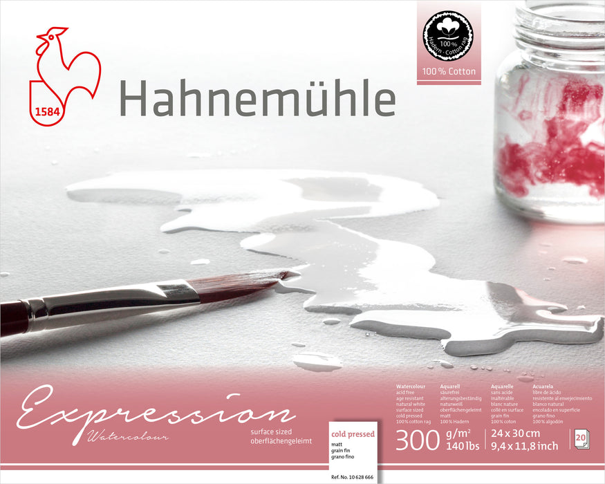 Hahnemühle Expression Watercolour - 300 gsm - Cold-Pressed