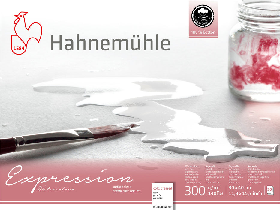 Hahnemühle Expression Watercolour - 300 gsm - Cold-Pressed