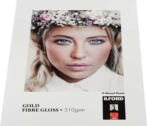 ILFORD GALERIE Gold Fibre Gloss - Baryta Paper - 310 gsm (Roll)