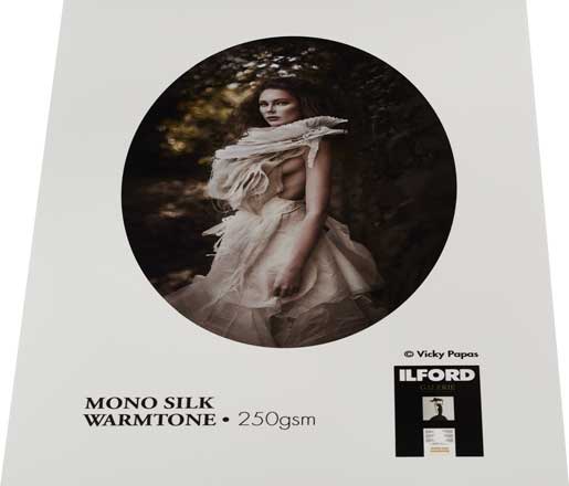 ILFORD GALERIE Mono Silk Warmtone - 250 gsm (Cut-Sheet Pack & Roll)