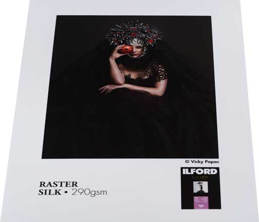 ILFORD GALERIE Raster Silk - Pro Photo Paper - 290 gsm (Cut-Sheet Pack & Roll)