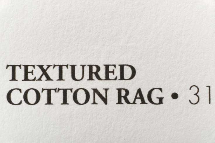 ILFORD GALERIE Prestige Textured Cotton Rag FineArt Cotton 310 gsm —  Rafi Supplies