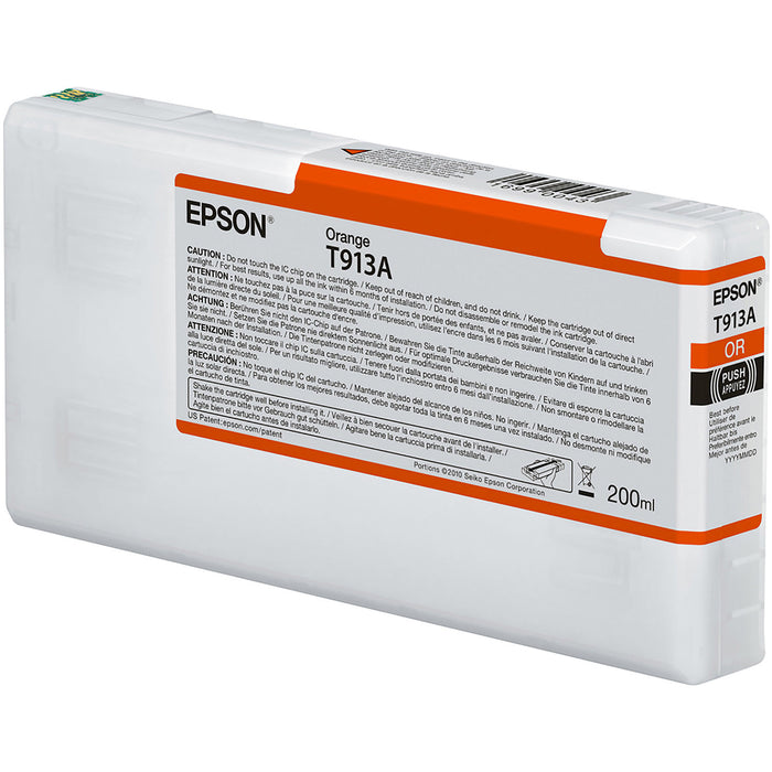 Ink Cartridge T913 Series for Epson SureColor SC-P5000 STD 240V - 200ml UltraChrome HDX Ink Cartridge (Connect with our team to get the best Discount!)