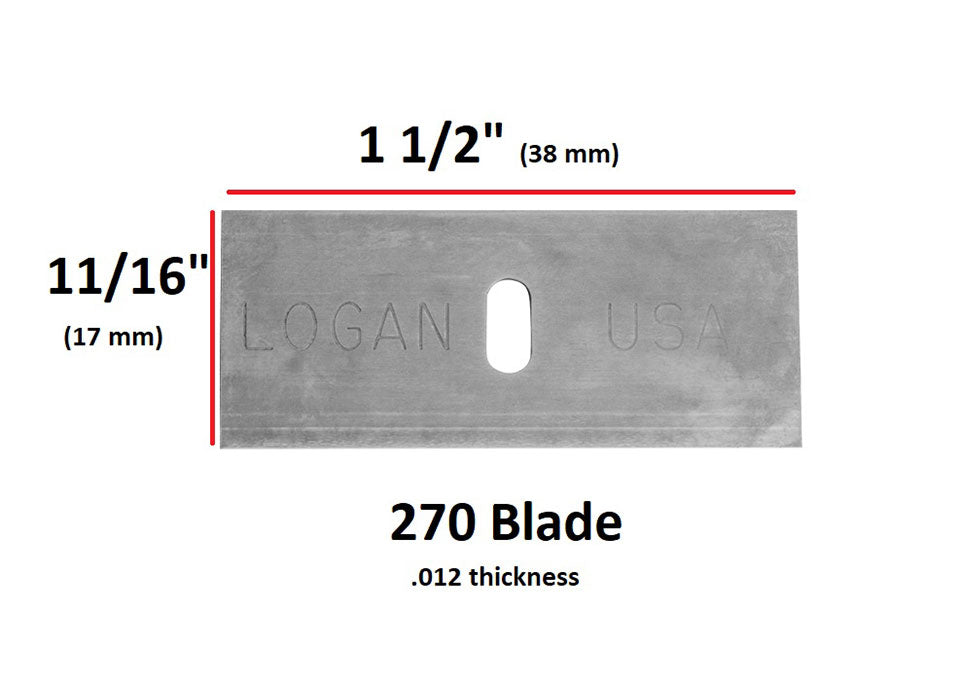 Logan Model 270-100 Replacement Blades