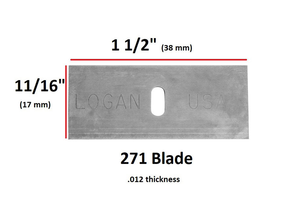 Logan Model 271-20 Replacement 8-Ply Blades