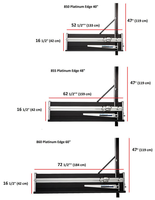 Logan 855-1 - Platinum Edge Elite - 48" (122cm) Mat Cutter
