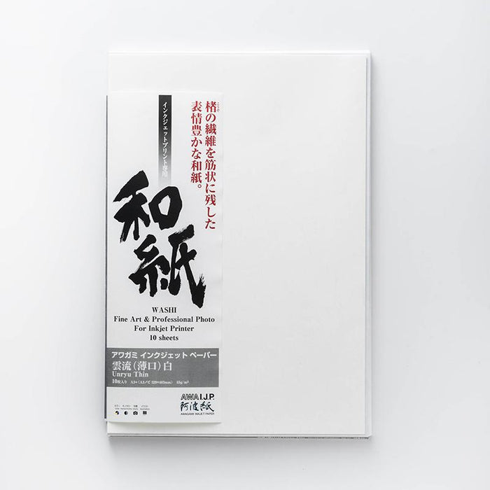 Awagami FineArt Unryu Thin - A3+ - (10 Sheets)